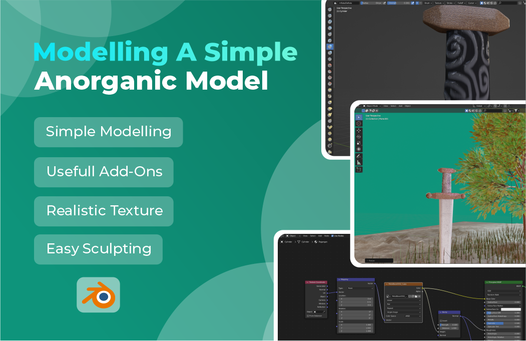Kelas How To Make A Simple Anorganic Model di BuildWith Angga